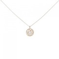 K18PG ダイヤモンド ネックレス 0.06CT