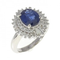 PT サファイヤ リング 1.47CT