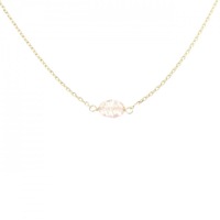 750YG クオーツ ネックレス