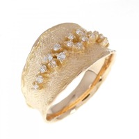 K18PG ダイヤモンド リング 0.26CT