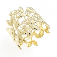 ティファニー オリーブリーフ バンド リング