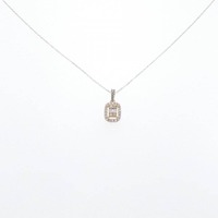 K18YG ダイヤモンド ネックレス 0.25CT