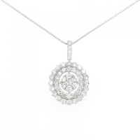 PT ダイヤモンド ネックレス 1.98CT