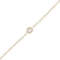 K18PG ダイヤモンド ブレスレット 0.03CT