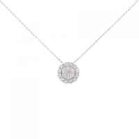 K18WG ダイヤモンド ネックレス 0.40CT