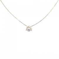 K18YG ダイヤモンド ネックレス 0.40CT