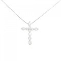 PT クロス ダイヤモンド ネックレス 1.00CT