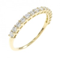 【リメイク】K18YG ダイヤモンド リング 0.30CT