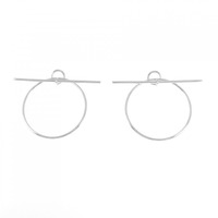 エルメス ループ ピアス