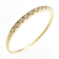K18YG ダイヤモンド リング 0.10CT