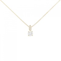 【リメイク】K18YG ダイヤモンド ネックレス 0.269CT G SI1 EXT H＆C