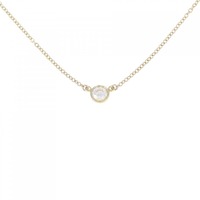 ティファニー バイザヤード ネックレス 0.19CT I VS2 EXT