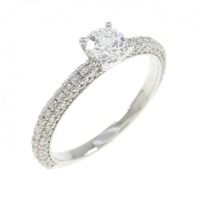 PT ダイヤモンド リング 0.333CT F VS2 3EXT H&C