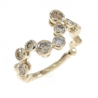 カシケイ ベゼル リング 0.40CT