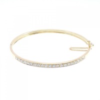 K18YG ダイヤモンド バングル 1.00CT