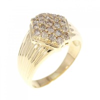 K18YG ダイヤモンド リング 0.50CT