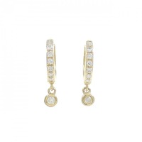 14KYG ダイヤモンド ピアス