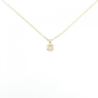 K18YG ソリティア ダイヤモンド ネックレス 0.05CT