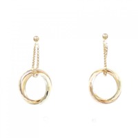 K18YG/K18PG ピアス