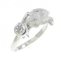 カレライカレラ フロッグ ダイヤモンド リング 0.14CT