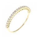 K18YG ダイヤモンド リング 0.20CT
