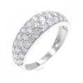 PT パヴェ ダイヤモンド リング 1.00CT