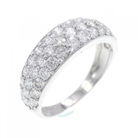 PT パヴェ ダイヤモンド リング 1.00CT