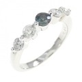 K18WG アレキサンドライト リング 0.20CT