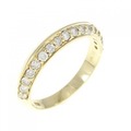 K18YG ダイヤモンド リング 0.30CT
