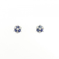 PT サファイヤ ピアス