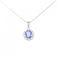 PT タンザナイト ネックレス 1.38CT