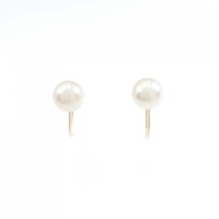 K18YG アコヤパール イヤリング 6.8mm