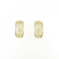 K18YG ダイヤモンド ピアス/イヤリング 0.16CT