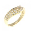 K18YG ダイヤモンド リング 0.21CT