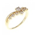 K18YG ダイヤモンド リング 0.40CT