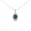 PT サファイヤ ネックレス 2.37CT