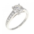 PT ダイヤモンド リング 1.004CT K I1 VG