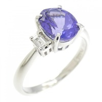 PT タンザナイト リング 1.96CT