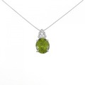 PT ペリドット ネックレス 8.02CT