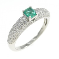 PT エメラルド リング 0.20CT