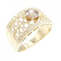K18YG ダイヤモンド リング 1.00CT