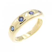 ミキモト サファイヤ リング 0.11CT