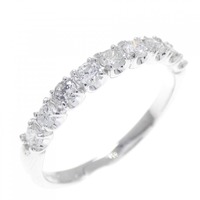 K18WG ダイヤモンド リング 0.45CT