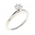 ティファニー クラシックソリティア リング 0.25CT