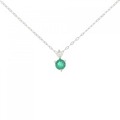 PT エメラルド ネックレス 0.20CT