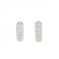 K14WG ダイヤモンド ピアス 0.30CT