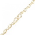K18YG ダイヤモンド ブレスレット 1.01CT