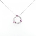 PT ルビー ネックレス 0.40CT