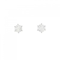 【リメイク】ダイヤモンド ピアス 0.402CT 0.413CT E VS1 EXT-H&C