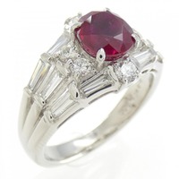 PT ルビー リング 1.268CT
